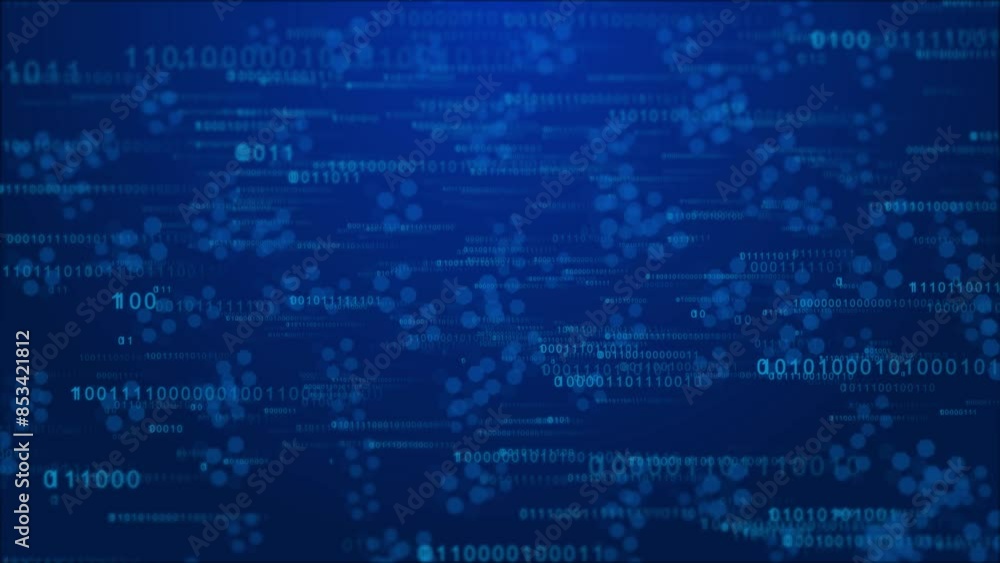 Aufkleber digital cyber tunnel cyberspace data high speed flow tunnel universe cosmic background for event, pa