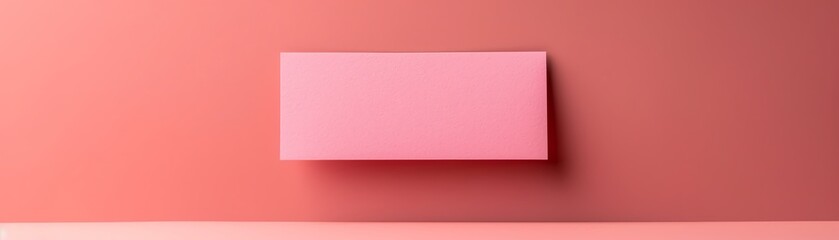 Fototapeta premium blank note on solid background