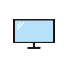 テレビモニターのアイコン