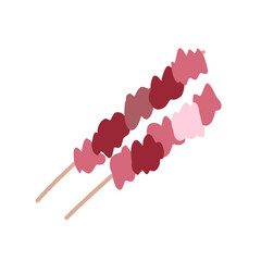 Sate Food illustration, Satay Indonesian Foods, Culinary Food