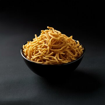 Indian namkeen food aloo bhujia