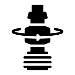 Rotating Nozzle for power wash icon