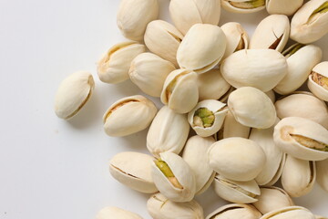 pistachio nuts close up