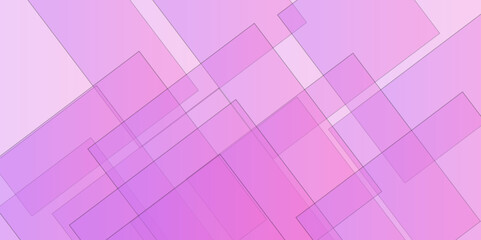 Abstract background with purple transparent rhombus geometric diagonal triangle patterns vibrant header design.Minimalist geometric pattern. Suit for corporate, business, wedding art. 