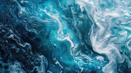 Naklejka premium The best fluid color texture wallpaper 4k