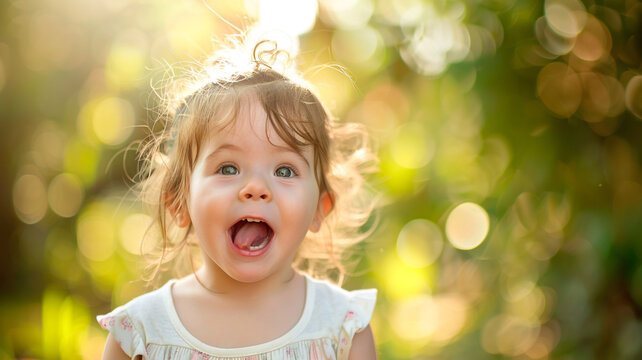 Smiling little girl