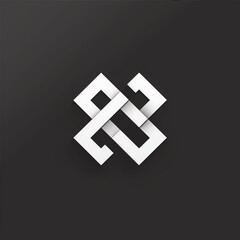 Obraz premium Minimalistic czk symbol icon with sleek and modern look