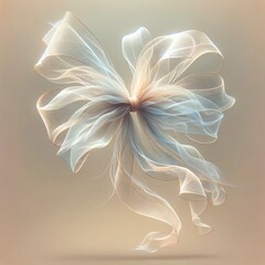 abstract background with ribbon