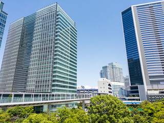 東京都の街並み（浜松町付近）