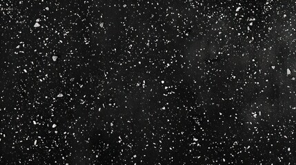 white Dust particle and grain texture overlay on black background