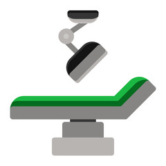Surgery icon in  Flat color fill style
