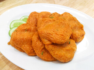 Thai fish cake (tod mun pla)