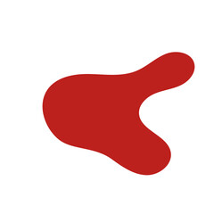 Red abstract shapes vector 