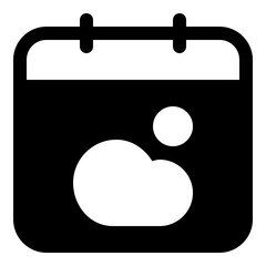 Calendar Icon for Scheduling and Event Planning