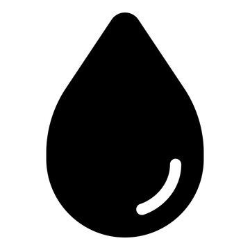 recommend clip art: Water drop icon for hydration and water resources