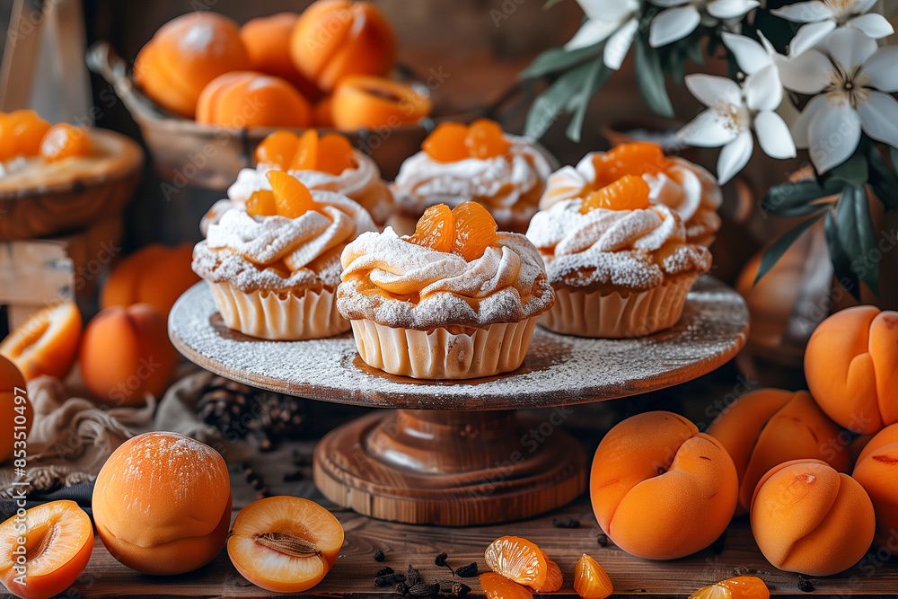 Wall mural marillenknödel austrian apricot dumplings