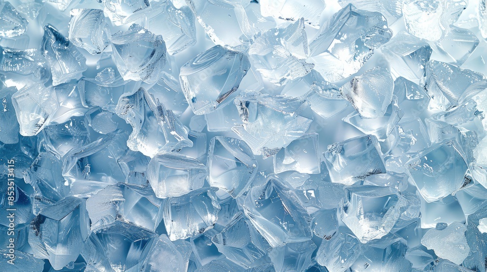 Poster fresh icy surface background. generative ai.