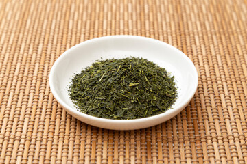 緑茶の葉