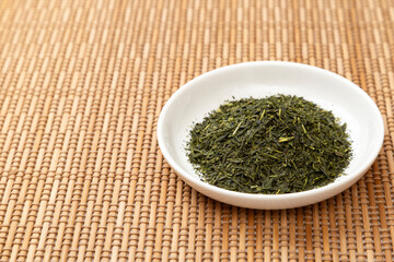 緑茶の葉