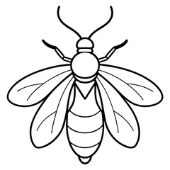 Insects coloring pages for kids coloring book