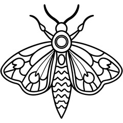 Insects coloring pages for kids coloring book
