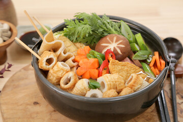 Korean Healthy Food. Korea Cuisine. Fresh Ingredients.