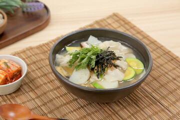 Korean Healthy Food. Korea Cuisine. Fresh Ingredients.