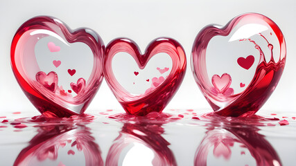 Create an image that plays with reflections in water, glass, or mirrors.