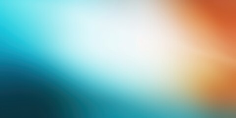 Abstract Gradient Background in Blue, White, and Orange