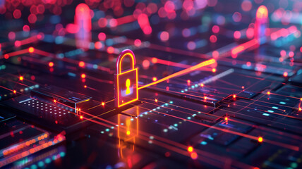 Close-up lock circuit lights