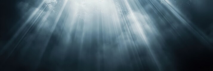 Light Beams Through Fog