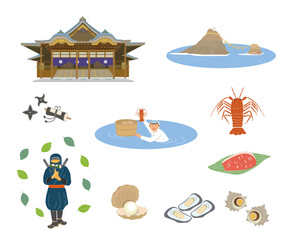 三重県の観光名所と名産