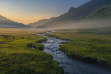 Landscape: The Beauty of Dawning