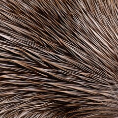 Obraz premium Brown Feather Texture Background.