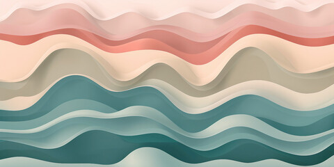 Fototapeta premium Cute Pastel Abstract Background in adorable delicate colors