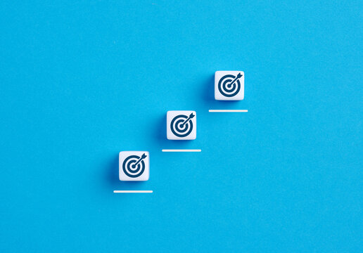 Goal setting for greater growth. Achieving higher objectives.