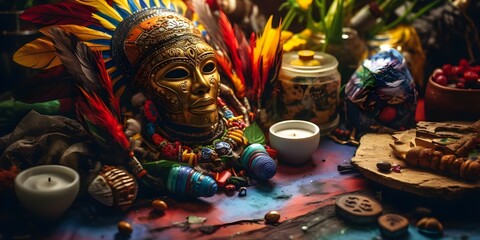 Exploring Shamanic Art with Ayahuasca Influences. Concept Shamanic Art, Ayahuasca, Spiritual Journey, Visionary Art, Healing Mandalas