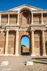 Obraz premium Scenic views of Sardis or Sardes which was an ancient city best known as the capital of the Lydian Empire, Sart, Manisa