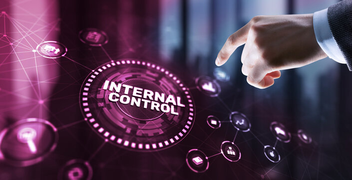 Internal Control. Business, Technology, Internet and network concept