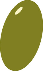 illustration of an olive