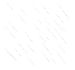 大雨の水彩画風　ベクターイラスト