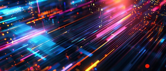 Modern Tech Abstract Background. Modern and digital background for business