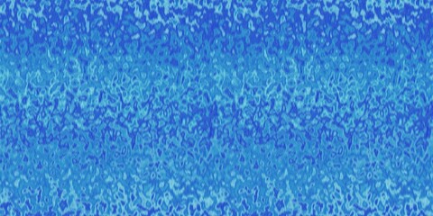 Gradient space dyed stripe with linen effect seamless textured border. Masculine blue white variegated striped print banner.