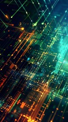 Naklejka premium Modern Tech Abstract Background. Modern and digital background for business