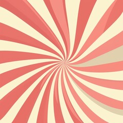 Fototapeta premium Pink and white swirl pattern background, pink and orange, symmetrical design, light red and dark beige style