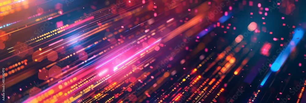 Poster modern tech abstract background. digital abstract background for business