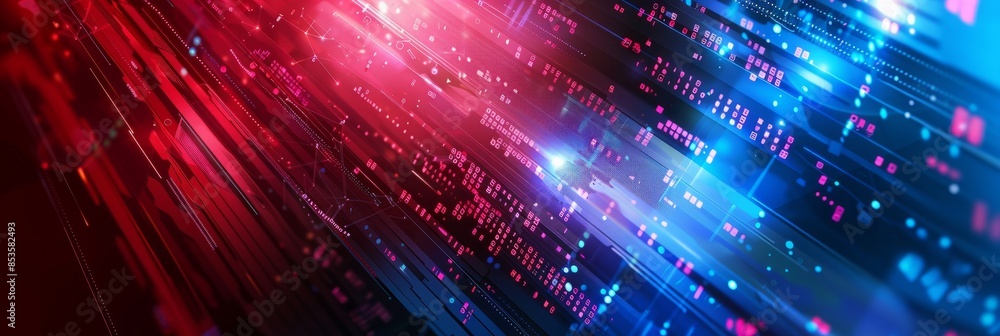 Poster modern tech abstract background. digital abstract background for business