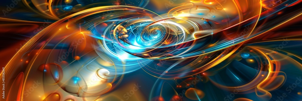 Poster modern tech abstract background. digital abstract background for business
