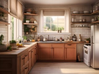 Cozy Kitchen Room Inspiration Photography Art