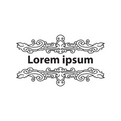 border, aesthetic, vintage and vector border design elements